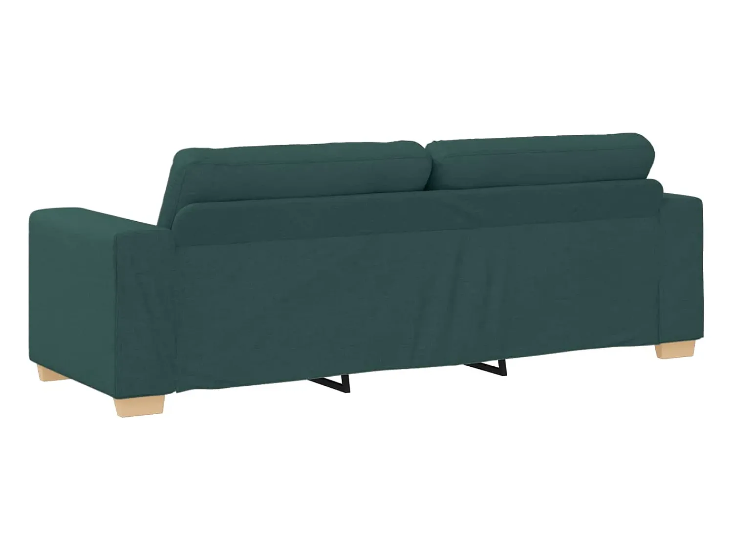 Best vidaxl | Conjunto de Sofás | 2 pcs Amarelo 221 x 78 x 80 cm Tecido Verde