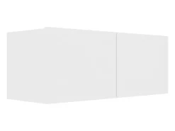 Móvel De Tv| 6 pcs conjunto de móveis de TV derivados de madeira PT467614 Branco