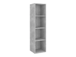Móvel De Tv* 2 pcs conjunto de móveis de TV contraplacado cimento PT971127 Cinzento