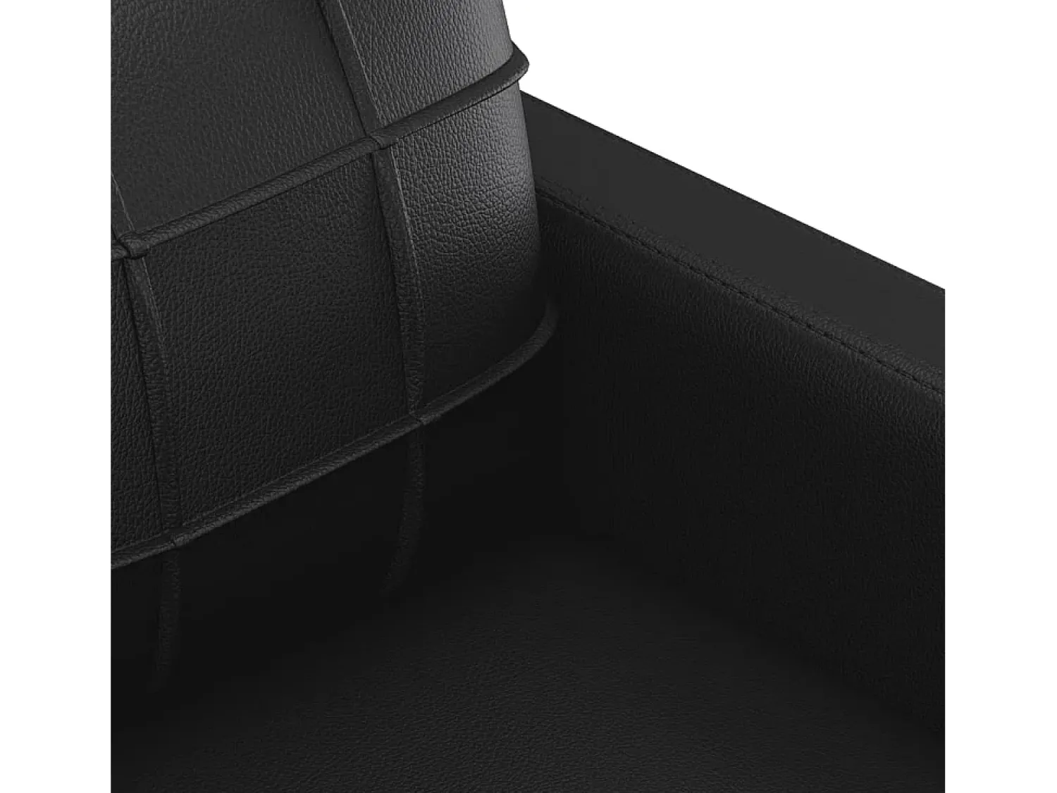 Discount vidaxl 2 pcs conjunto de sofás com almofadões couro artificial Preto