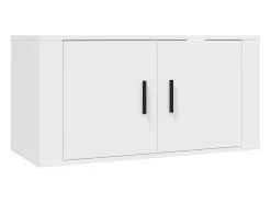 Móvel De Tv* 2 pcs conjunto móveis de TV derivados de madeira PT964839 Branco