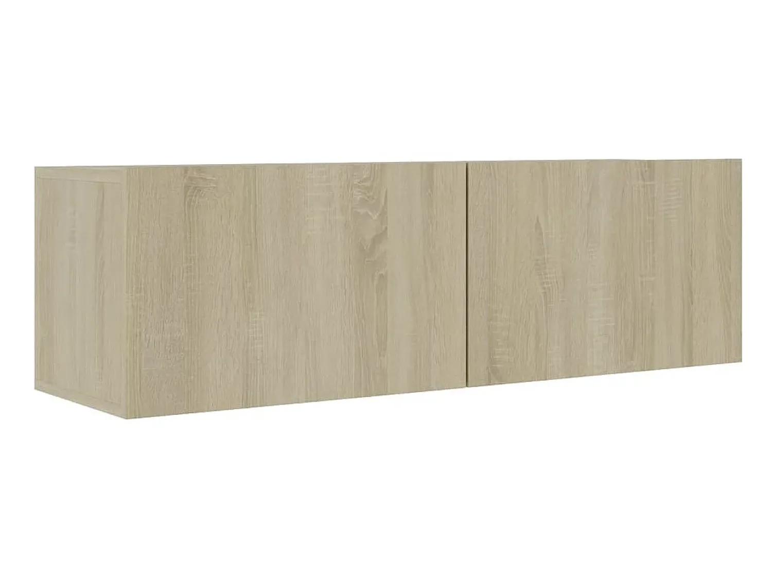 Sale 3 pcs conjunto móveis de TV derivados madeira carvalho sonoma PT711703 Castanho
