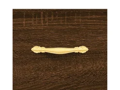 Mesa De Centro| 2 pcs Mesas de centro | Mesa de apoio | Mesa de café 50x50x40 cm madeira proc. carvalho Castanho