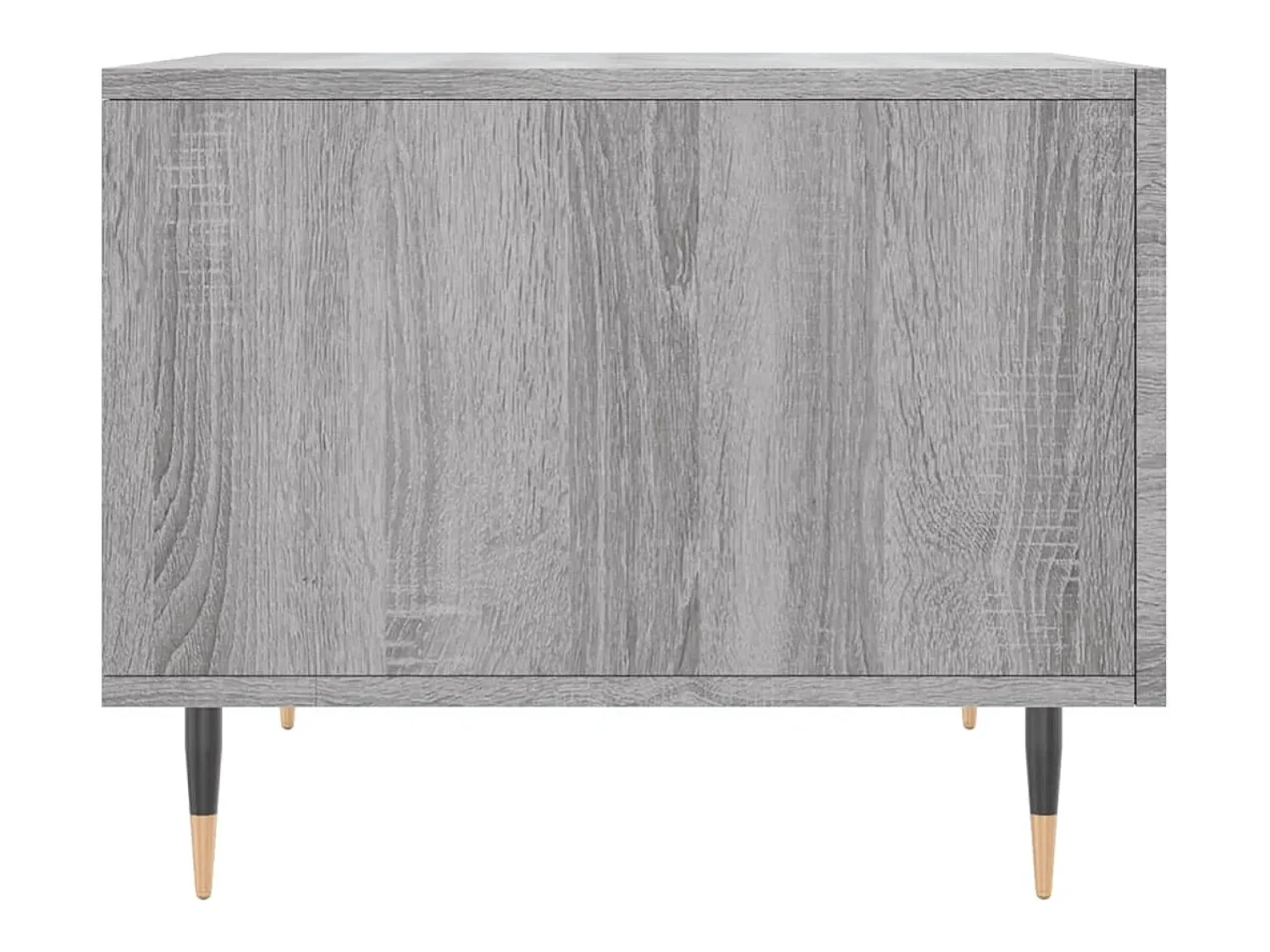 Mesa De Centro* 2 pcs Mesas de centro | Mesa de apoio | Mesa de café 50x50x40 cm madeira proc. sonoma cinza Cinzento