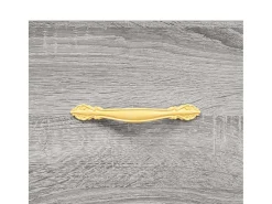 Mesa De Centro* 2 pcs Mesas de centro | Mesa de apoio | Mesa de café 50x50x40 cm madeira proc. sonoma cinza Cinzento