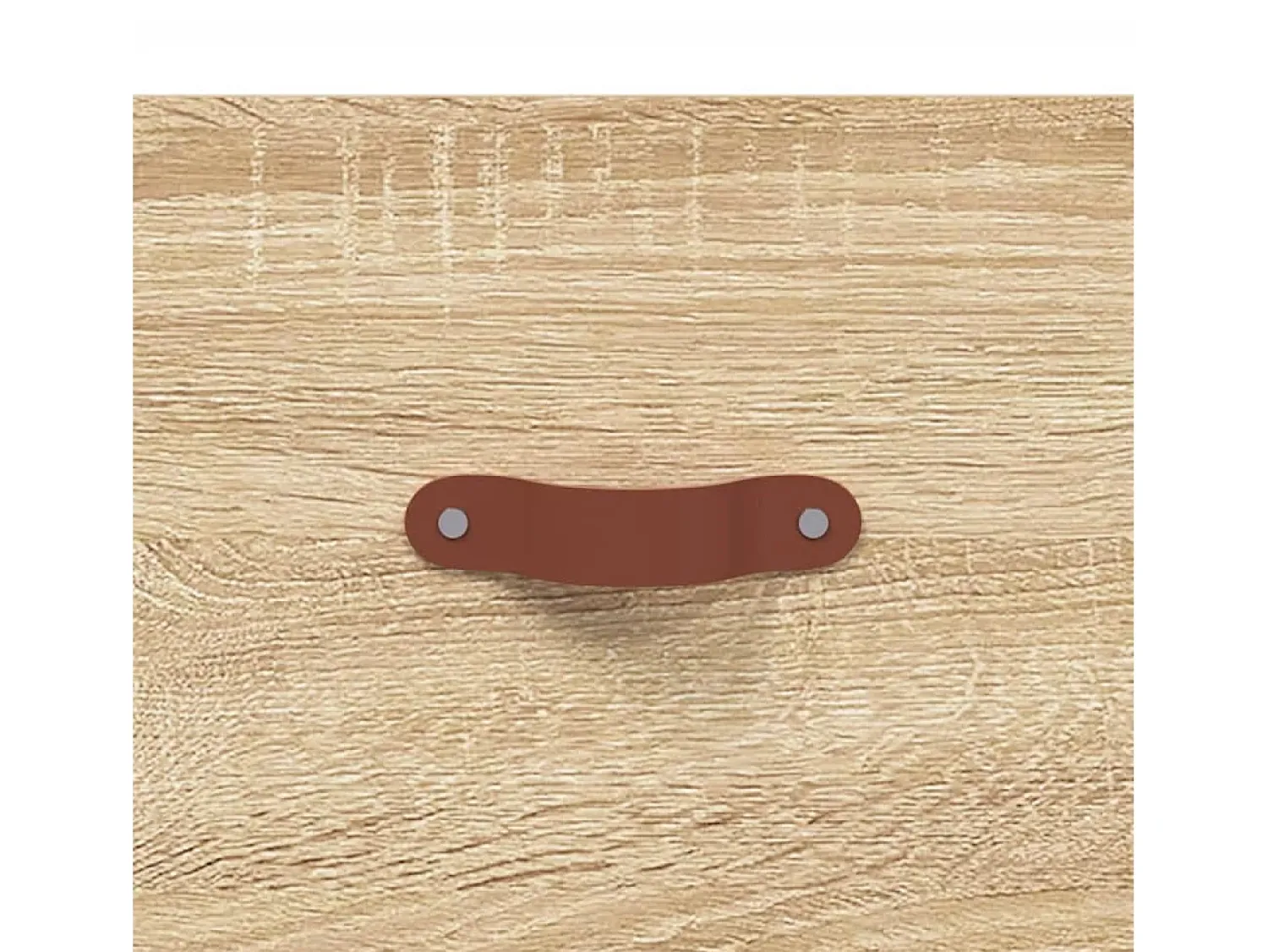 Mesa De Centro* 2 pcs Mesas de centro | Mesa de apoio | Mesa de café 50x50x40cm deriv. madeira carvalho sonoma Castanho