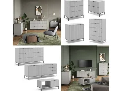 Online Vicco Aparador cinza 150x42x60 eliza Cinzento