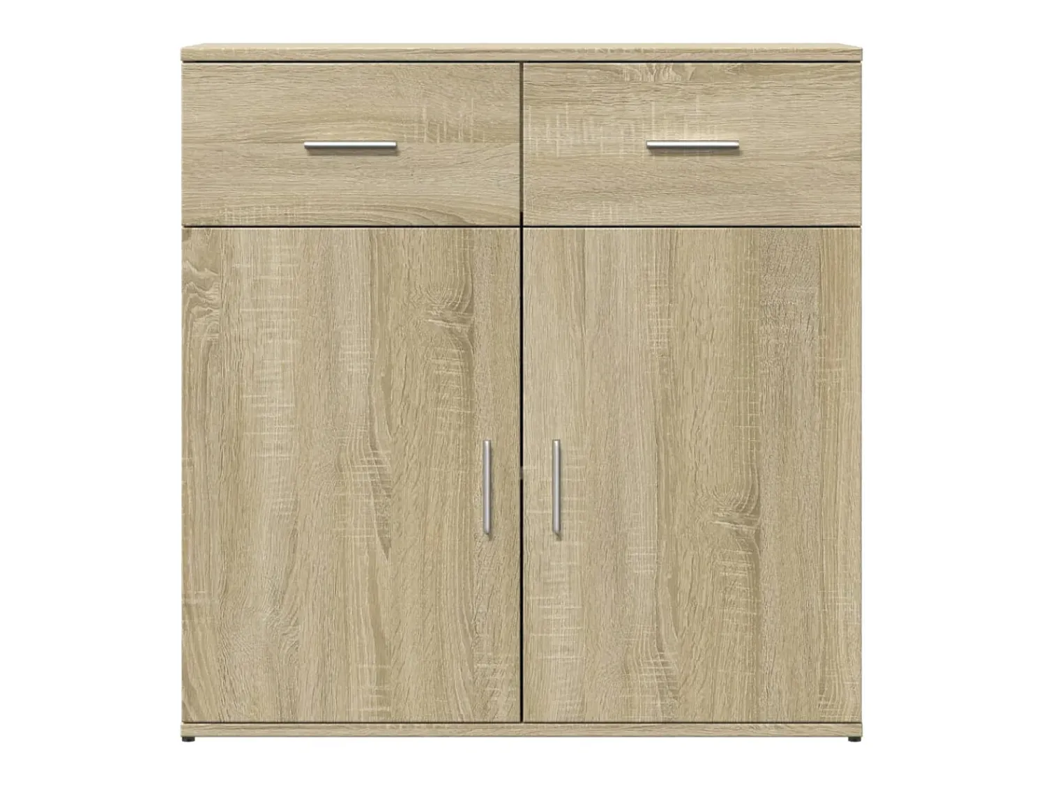 vidaxl Aparador 79x38x80 cm derivados de madeira carvalho sonoma^ Prateleira