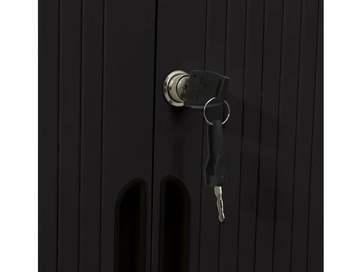Discount vidaxl Armário com porta deslizante 90x40x90 cm aço Preto