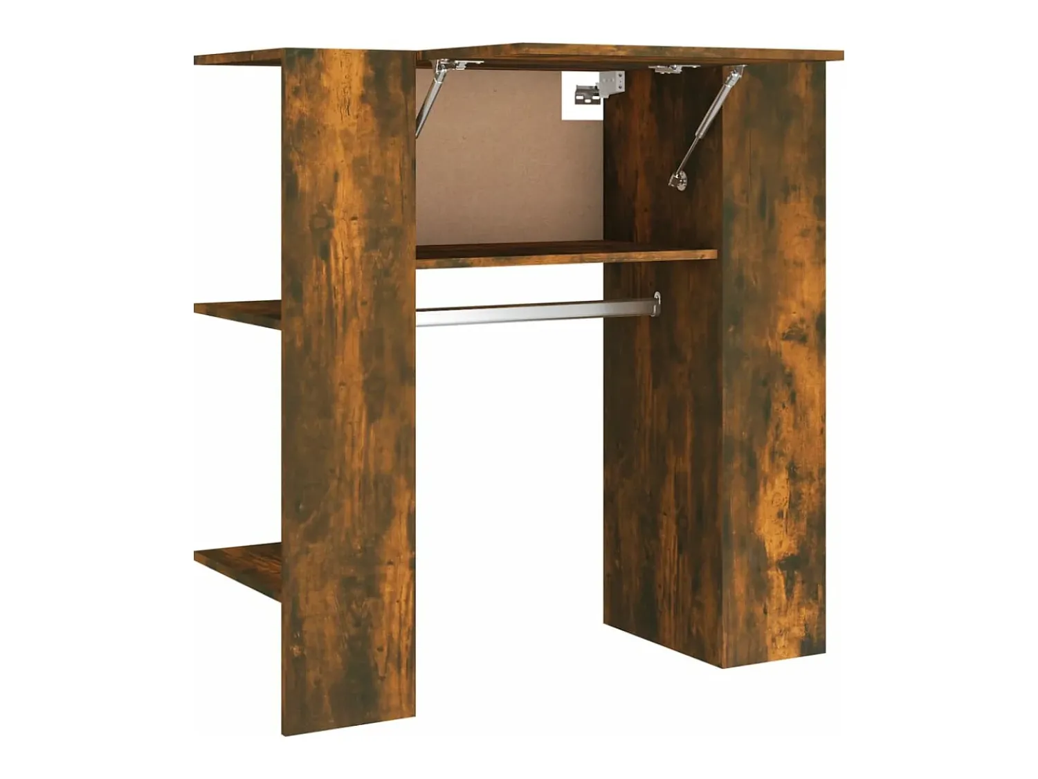 Clearance vidaxl Armário corredor 97,5x37x99cm derivados madeira carvalho fumado Natural claro