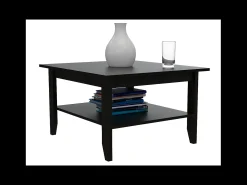 Mesa De Centro*TuHome Armário de casa de banho com a pia Madrid, com armário de arrumação Preto