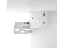 vidaxl Armário de parede suspenso 69,5x34x90 cm Branco