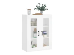 Prateleira|vidaxl Armário de parede 69,5x34x90 cm Branco