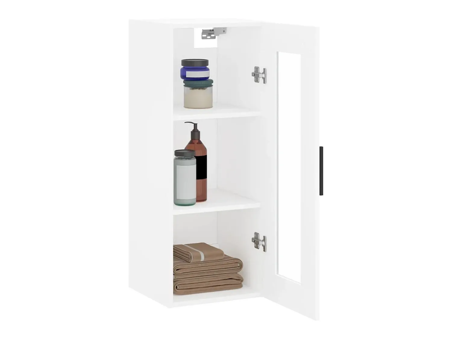 Prateleira*vidaxl Armário de parede 34,5x34x90 cm Branco