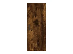 Prateleira|vidaxl Armário de parede 34,5x34x90 cm carvalho fumado Natural claro