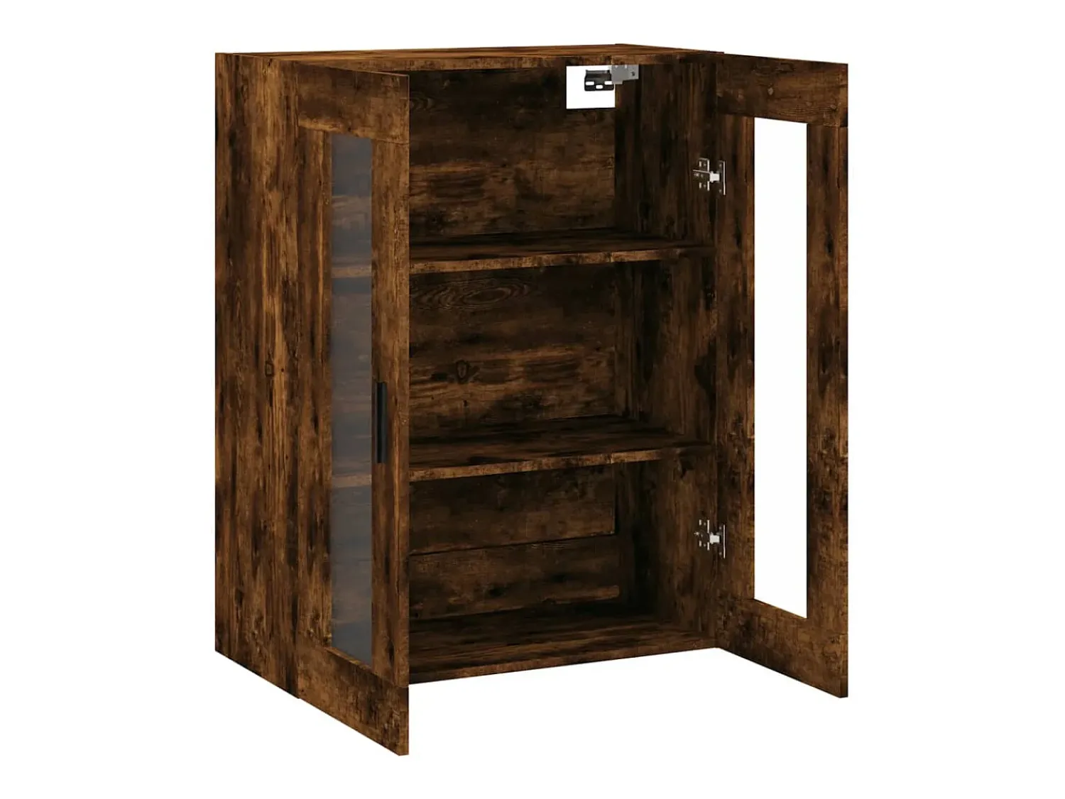 Prateleira|vidaxl Armário de parede 69,5x34x90 cm carvalho fumado Natural claro