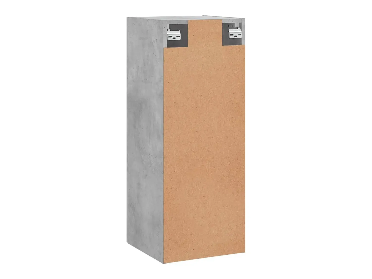 vidaxl Armário de parede 34,5x34x90 cm cimento^ Prateleira