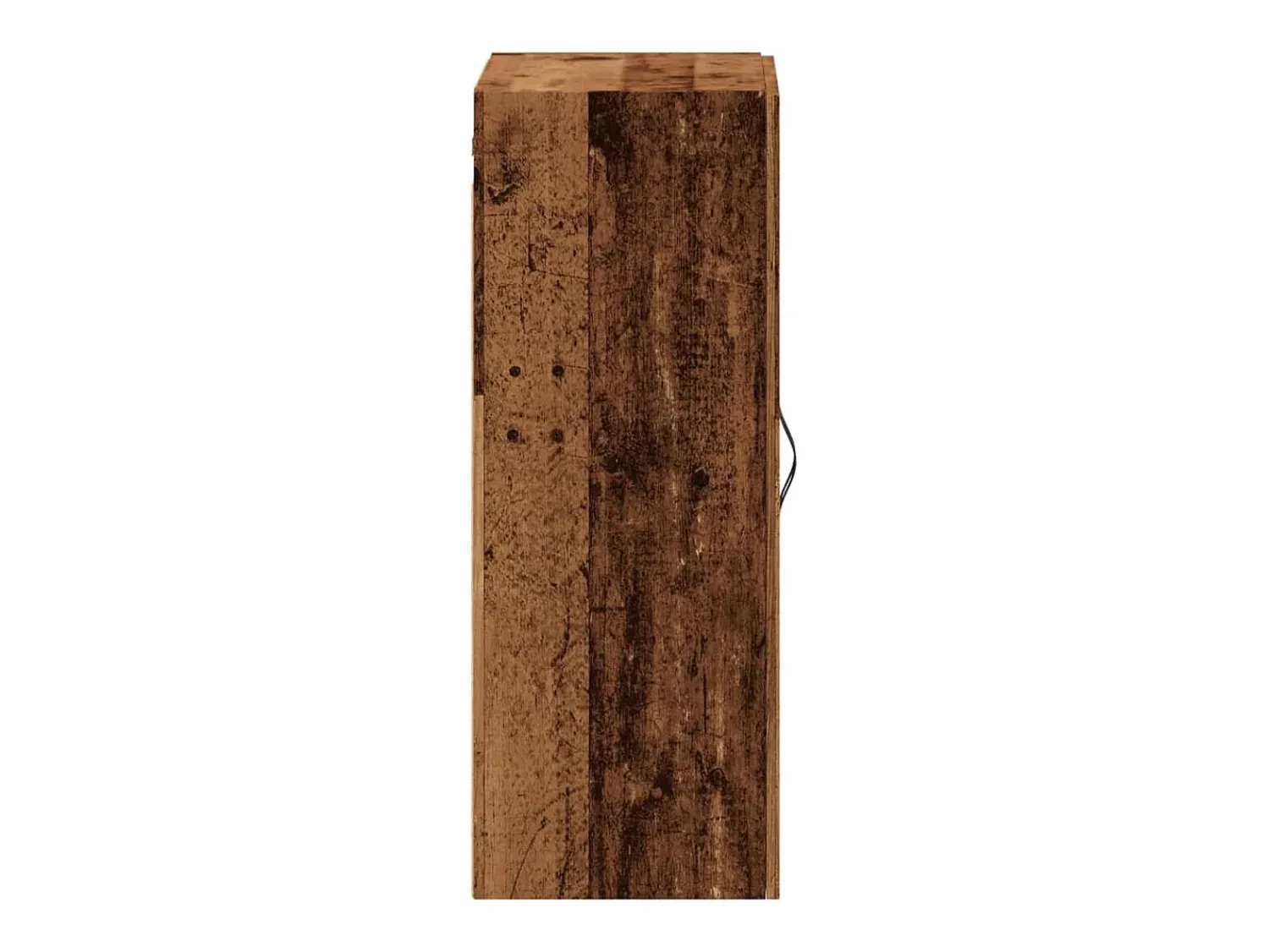 Prateleira*vidaxl Armário de parede 69,5x34x90 cm derivados madeira madeira velha Natural claro
