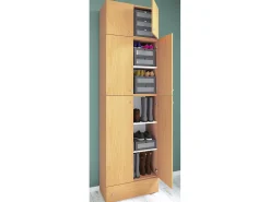 Móvel De Arrumação|Sapateira*VCM Armário de sapatos Lona Livro A. 240 x L. 70 x P. 39 cm Multicor