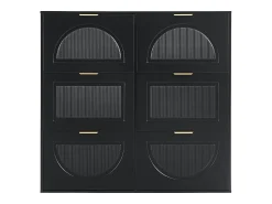 Hauss Spole Armário de sapatos com 6 portas basculantes, 118x25x115 cm^ Móvel De Arrumação|Sapateira