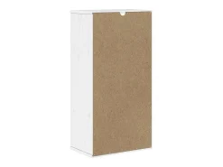 vidaxl Armário lateral com gavetas 40x24x79 cm pinho de madeira maciça^ Prateleira