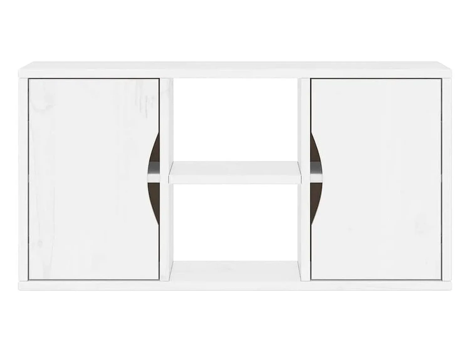 vidaxl Armário para TV 79x24x40 cm Madeira maciça de pinho^ Móvel De Tv