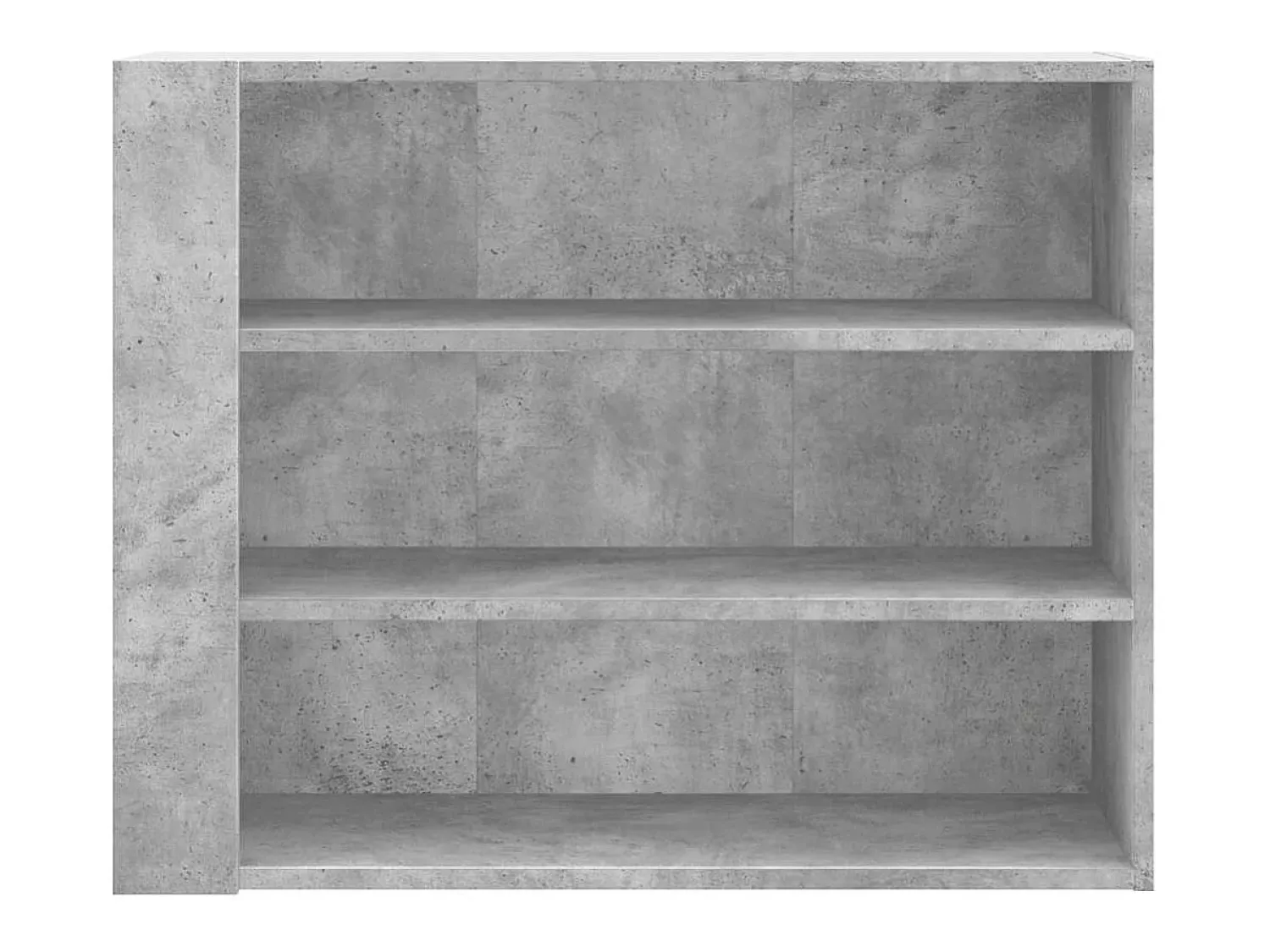 Prateleira|vidaxl Armário parede 75x35x60 cm derivados madeira cimento Cinzento