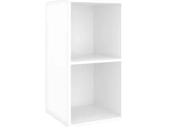 Móvel De Tv| Armários de parede para TV 4 pcs derivados de madeira PT639193 Branco