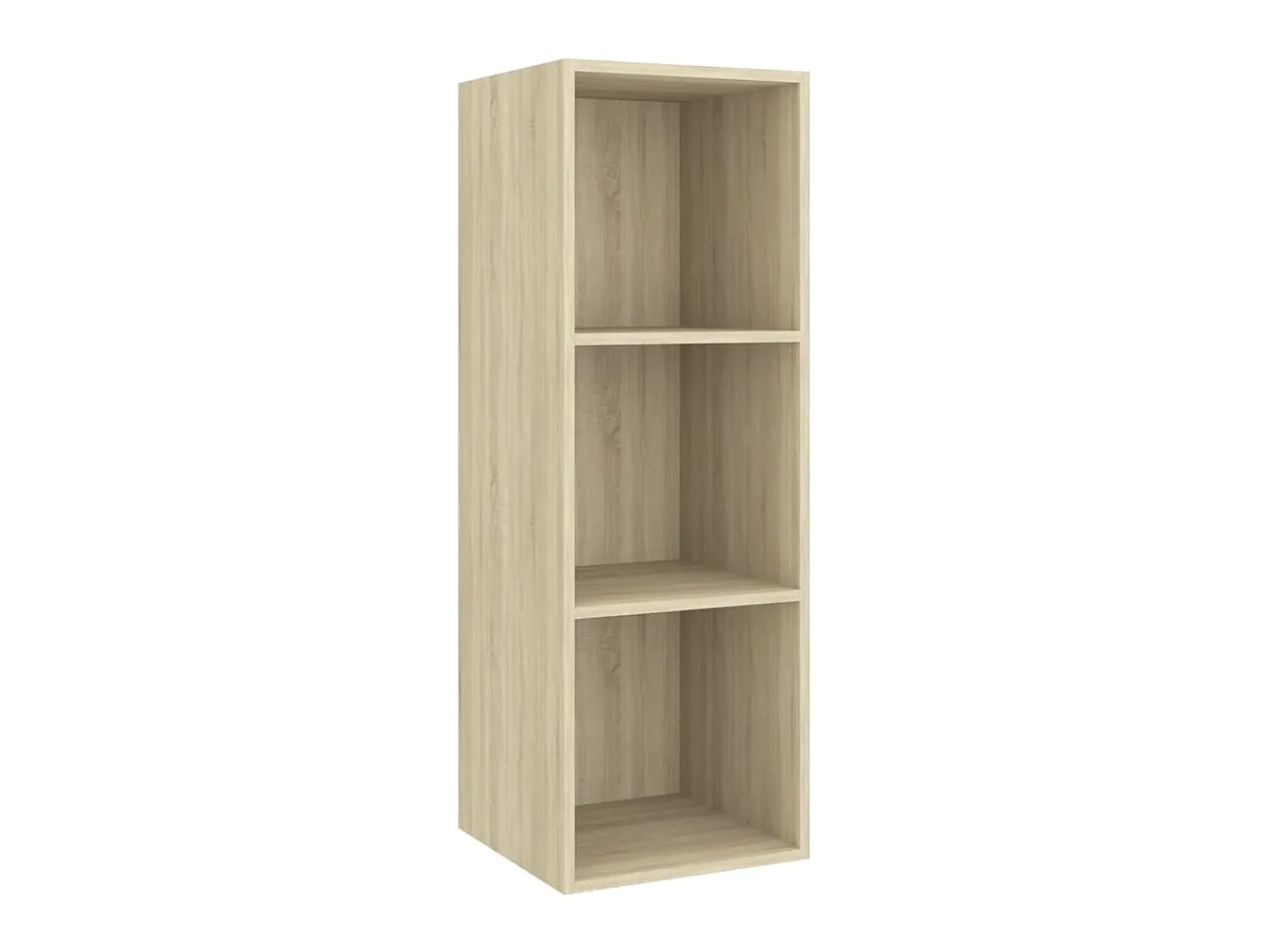 Armários de parede TV 2 pcs derivados madeira carvalho sonoma PT978188 Castanho