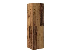 Móvel De Tv|vidaxl armários de TV montados na parede 3 pcs madeira velha Castanho