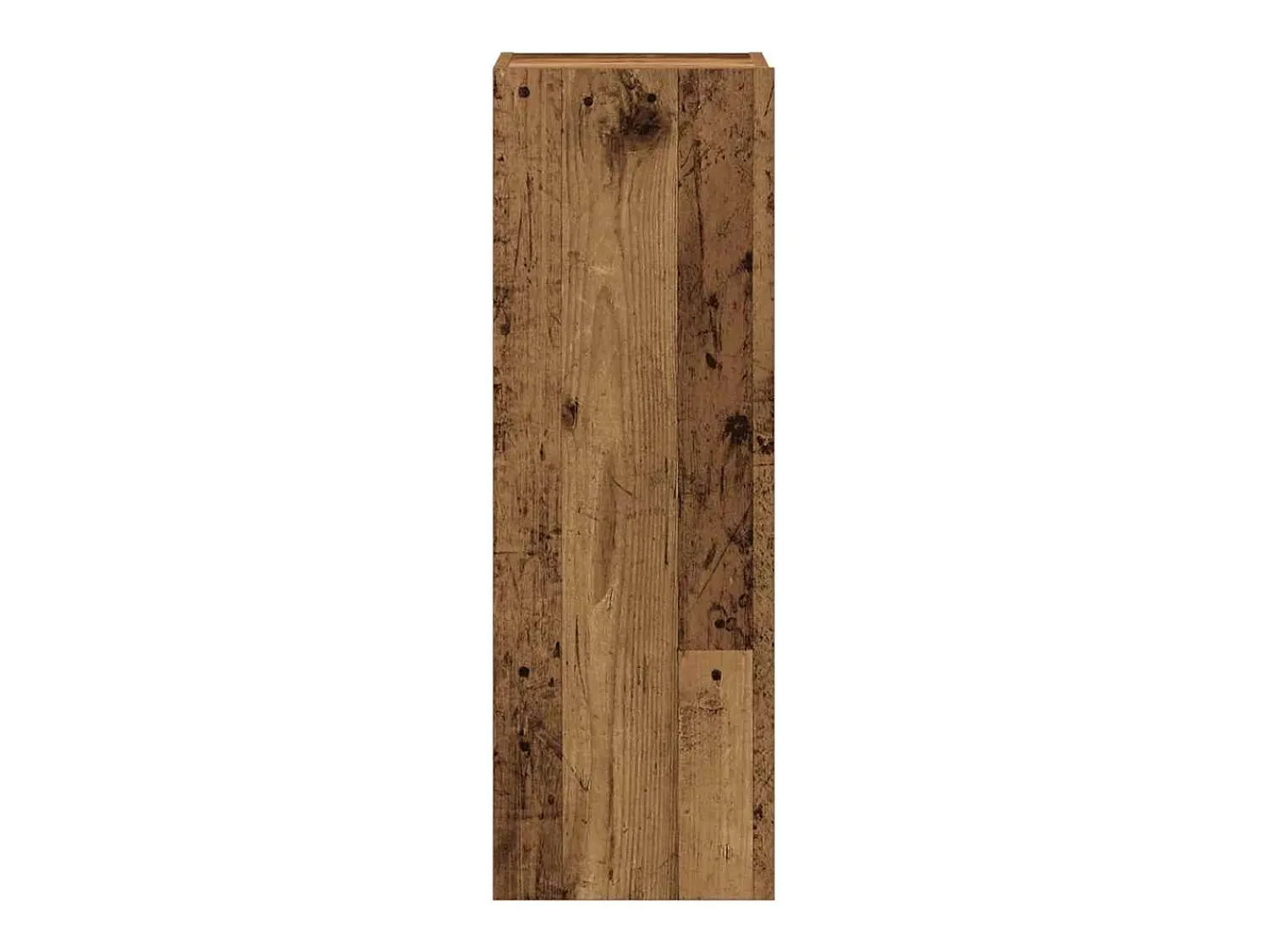 Móvel De Tv*vidaxl armários de TV montados na parede 4 pcs madeira velha Castanho