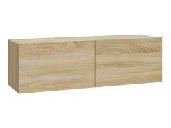 Móvel De Tv* Armários parede 2pcs 100x30x30 cm derivados madeira sonoma PT231465 Castanho
