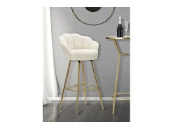 Banco| Banco Alto VKH451, , 55x53x110 cm, Kendra Home Bege