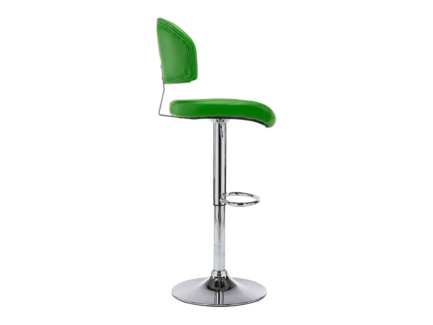 Best vidaxl Banco de bar couro artificial Verde