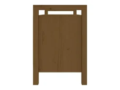 Móvel De Arrumação|Sapateira*vidaxl Banco de corredor 110x40x60 cm pinho maciço castanho mel Natural claro