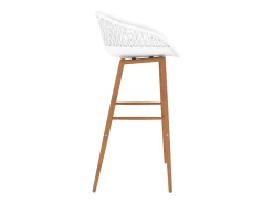 Discount Bancos de bar 4 pcs PT242867 Branco