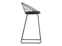 Banco|vidaxl Bancos de bar 2 pcs couro artificial Preto
