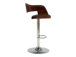 vidaxl Bancos de bar 2 pcs madeira curvada e tecido^ Banco