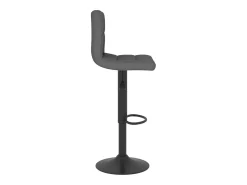 Banco|vidaxl Bancos de bar 2 pcs tecido -escuro Cinzento