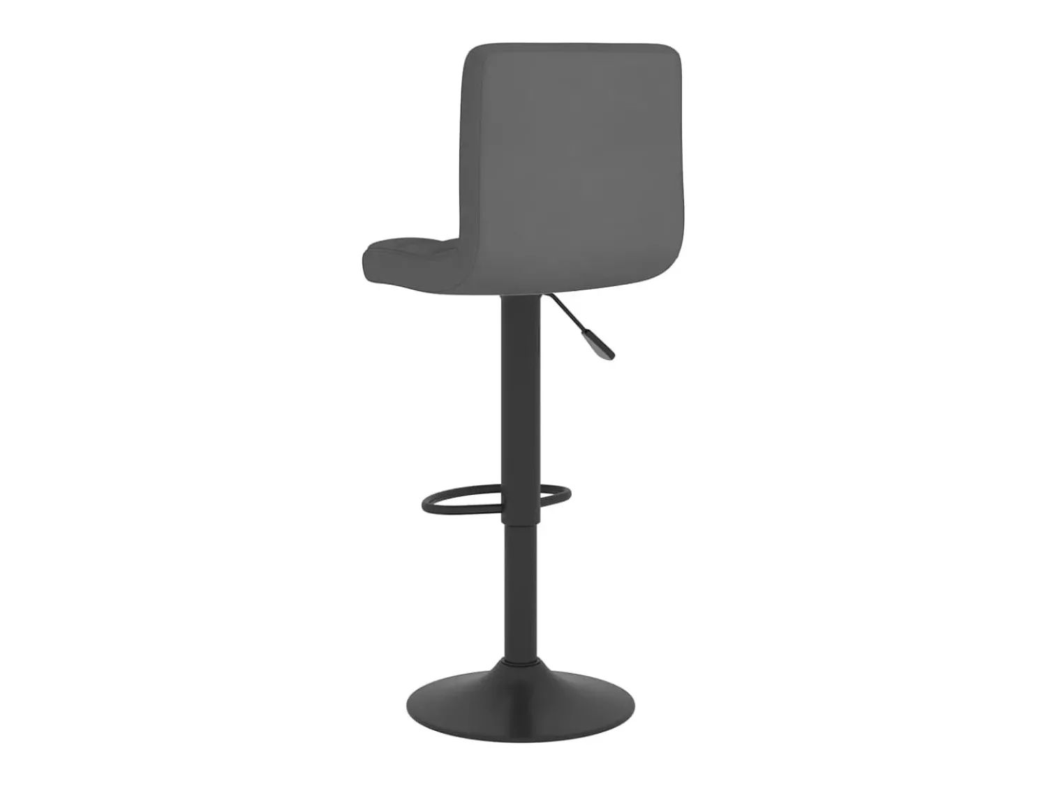Banco|vidaxl Bancos de bar 2 pcs tecido -escuro Cinzento