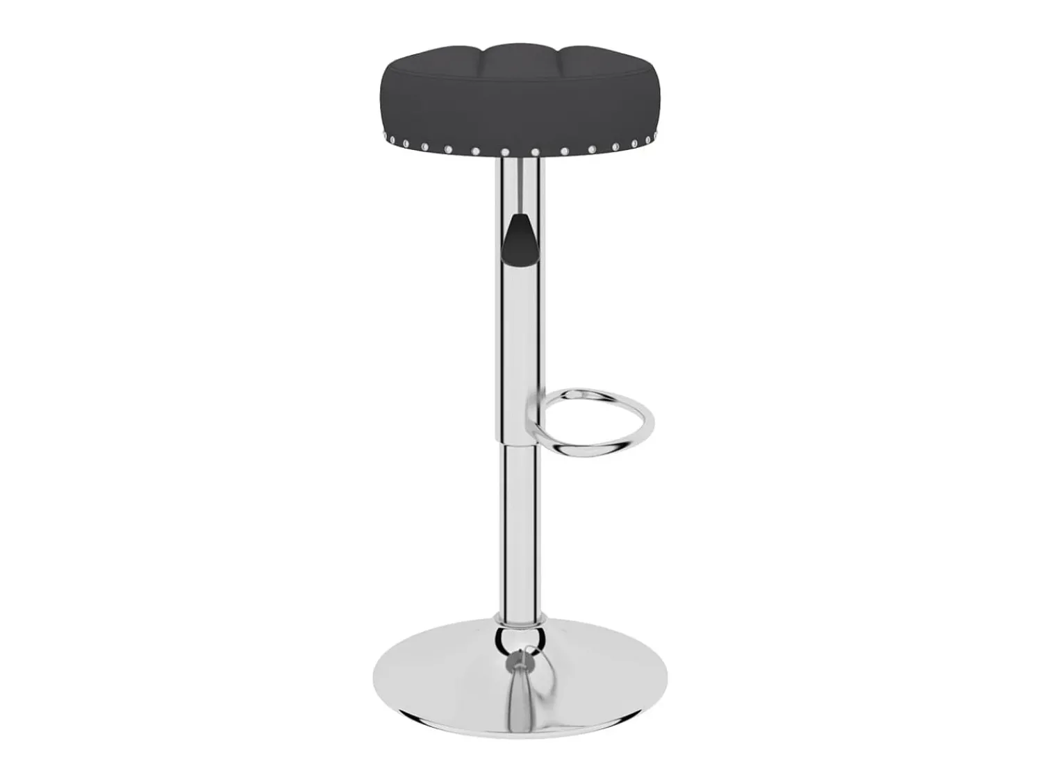 Banco|vidaxl Bancos de bar 2 pcs tecido Preto