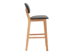 vidaxl Bancos de bar 2 pcs tecido -claro^ Banco