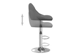 vidaxl Bancos de bar 2 pcs veludo -escuro^ Banco
