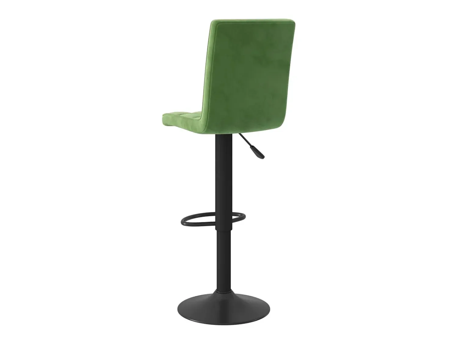 Banco*vidaxl Bancos de bar 2 pcs veludo -escuro Verde
