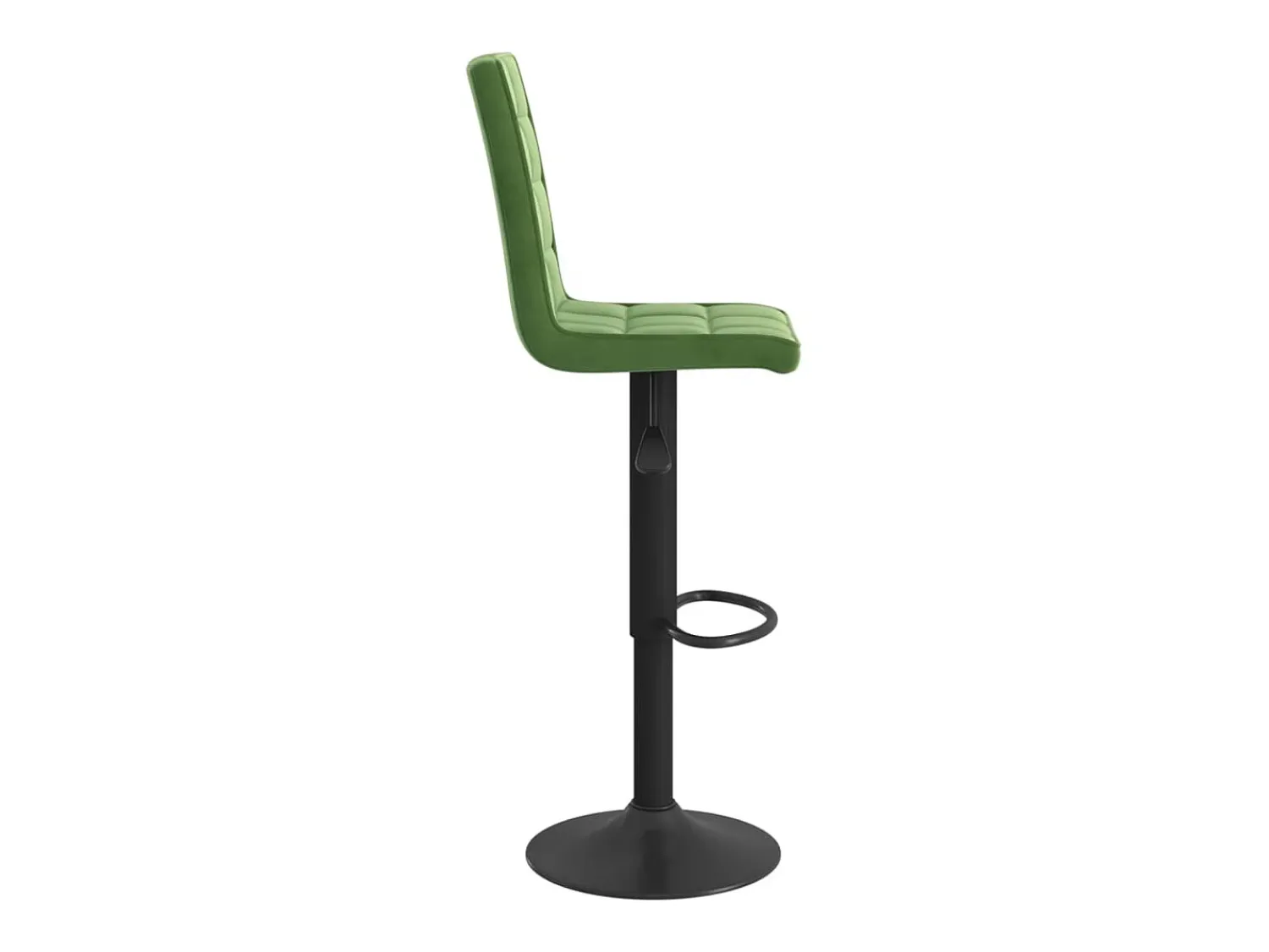 Banco*vidaxl Bancos de bar 2 pcs veludo -escuro Verde
