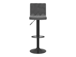 Banco| Bancos de bar 2 pcs veludo -escuro PT251475 Cinzento