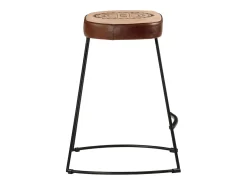 Outlet vidaxl Bancos de bar 2 pcs 40x29,5x53 cm -escuro Castanho
