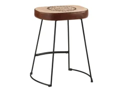 Outlet vidaxl Bancos de bar 2 pcs 40x29,5x53 cm -escuro Castanho