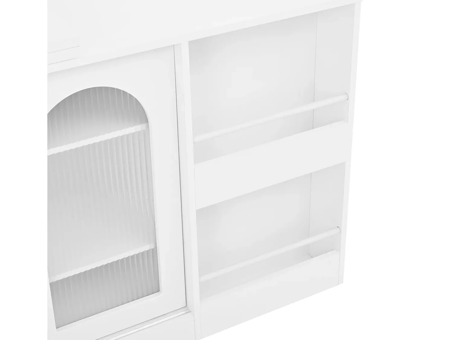 Hauss Spole Bar giratório com 2 portas de vidro - Tampo reversível -^ Móvel De Bar