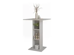 Móvel De Bar|Vicco Bartisch 75x75x106 repose Branco